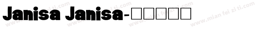 Janisa Janisa字体转换